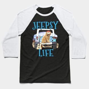 Jeepsy Life Goldendoodle Baseball T-Shirt